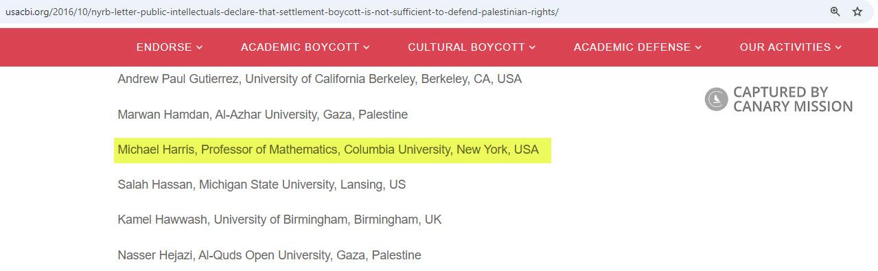 Michael Harris, usacbi.org - Oct 13, 2016