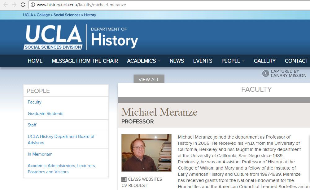 Michael Meranze, history.ucla.edu - Apr 23, 2018