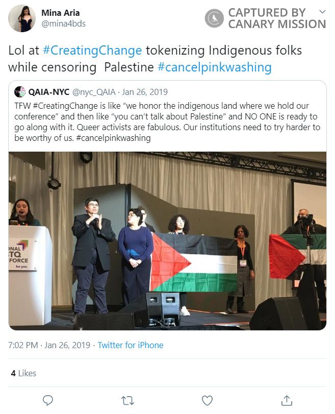 Mina Aria, Twitter - Jan 26, 2019