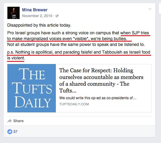 Mina Brewer, Facebook - 2 Nov 2015