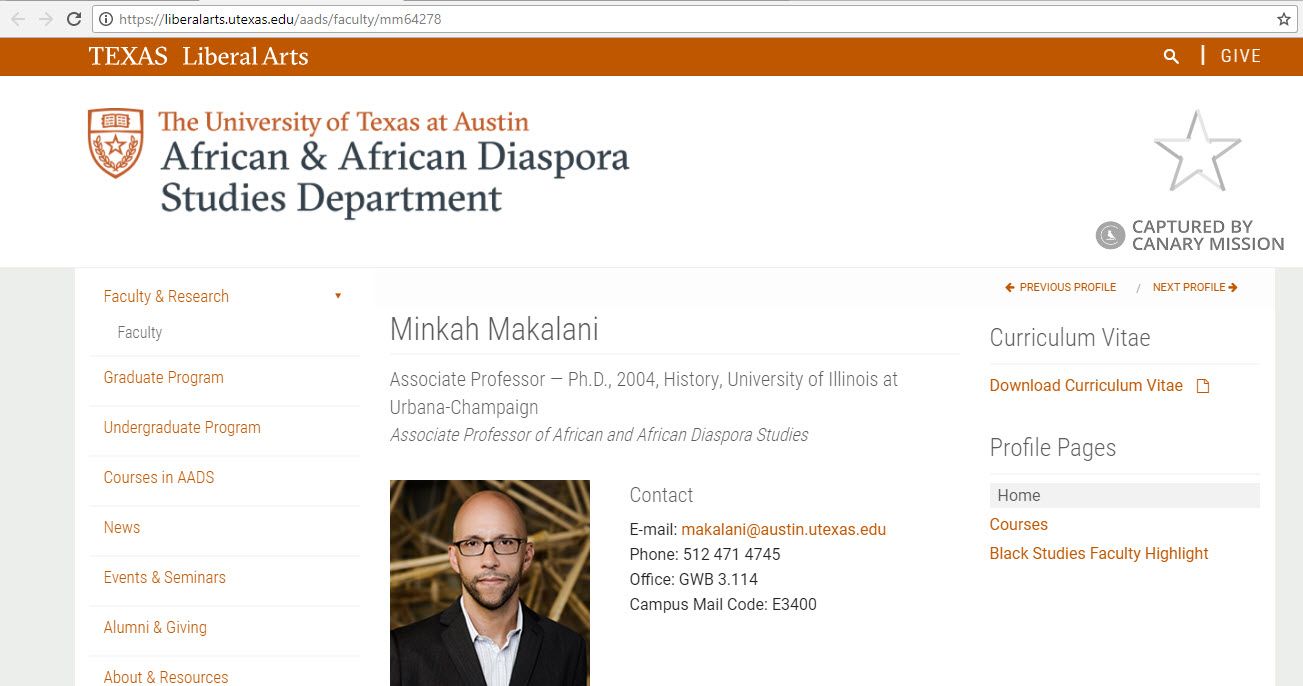 Minkah Makalani, liberalarts.utexas.edu - Apr 13, 2018