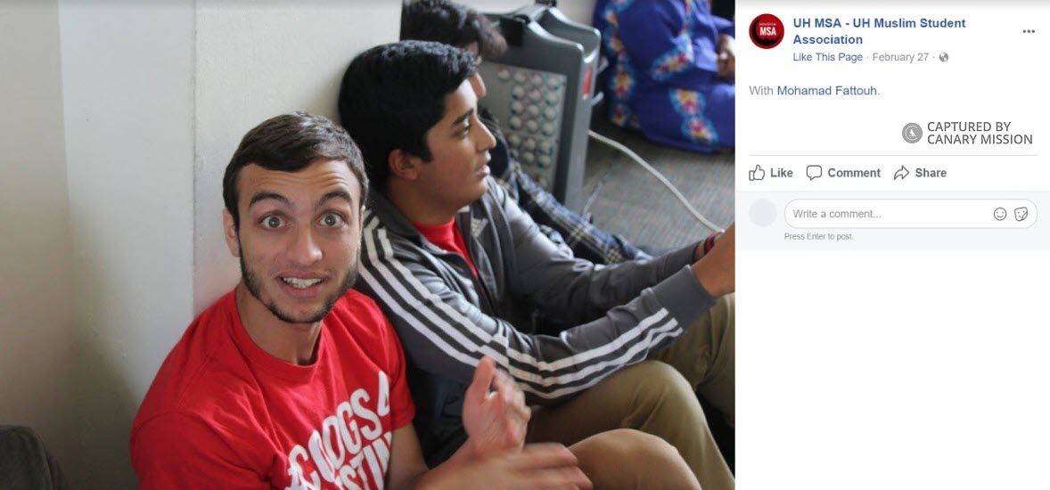 Mohamad Fattouh, Twitter - Feb 27, 2017