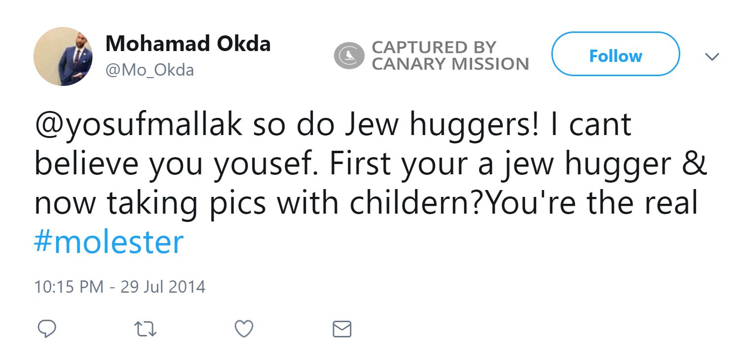 Mohamad Okda, Twitter - Jul 29, 2014