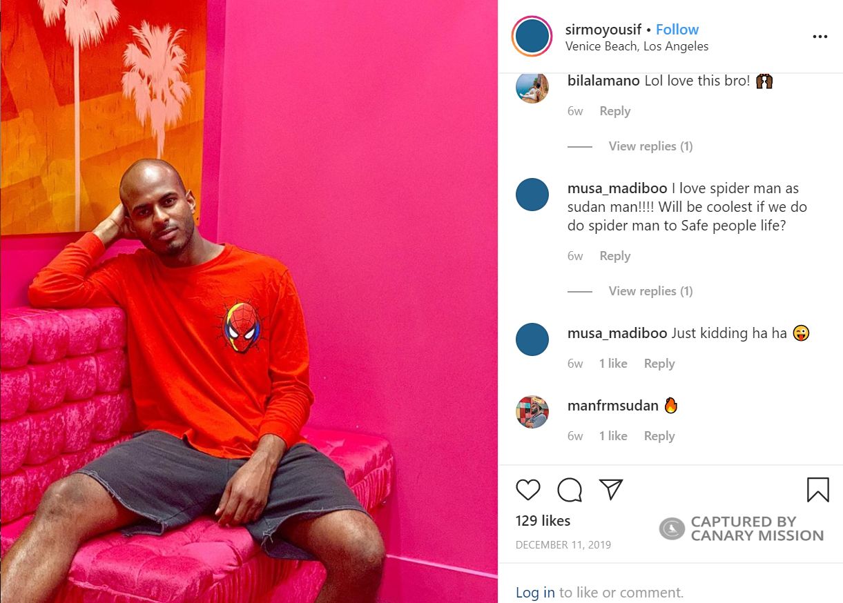 Mohamed Yousif, Instagram - Dec 11, 2019