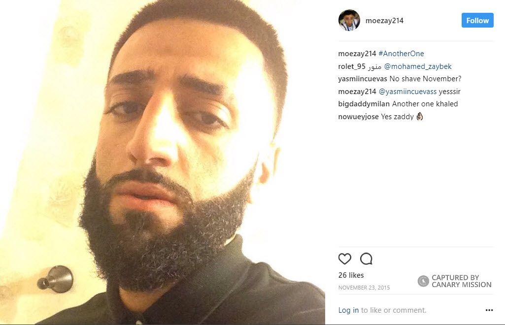 Mohamed Zaybek, Instagram - Nov 23, 2015