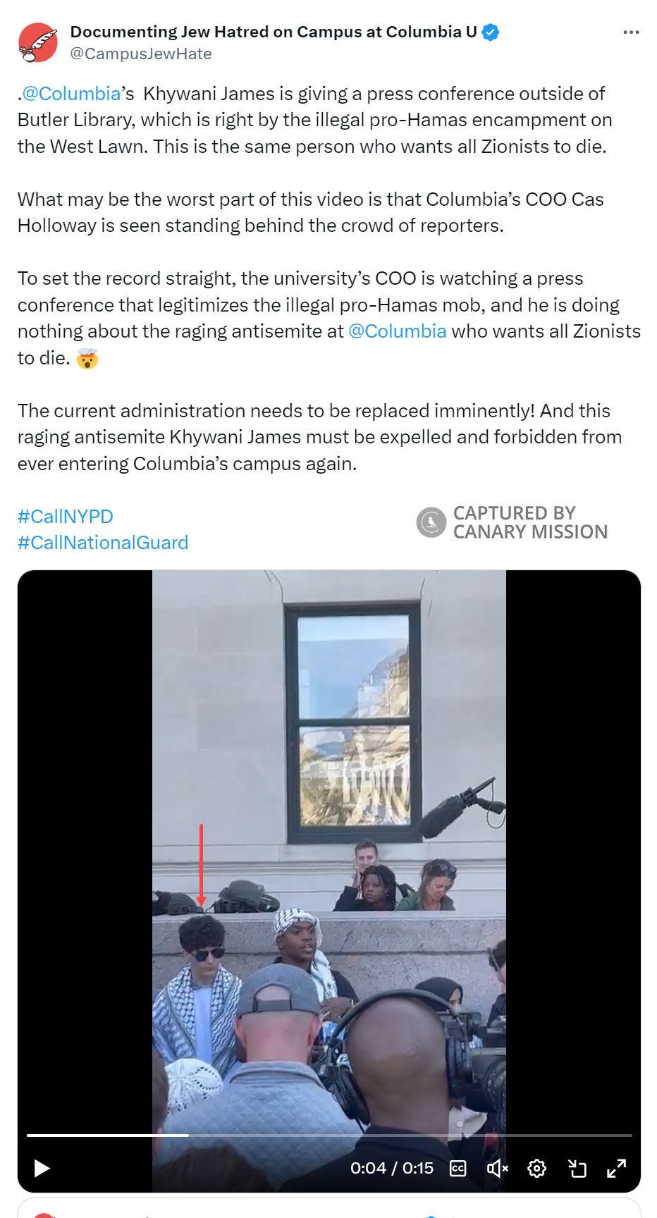 Mohammad Hemeida, X - Apr 24, 2024