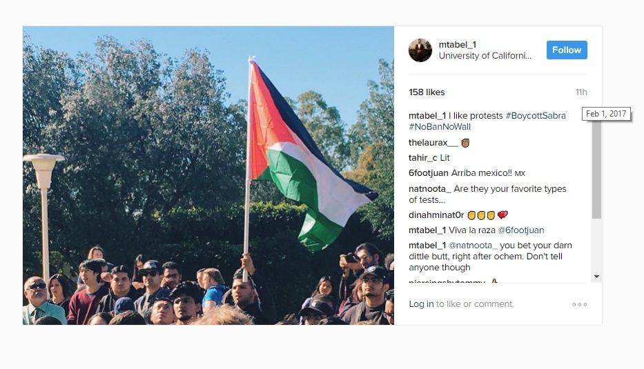 Mohammad Tabel, Instagram - 1 Feb 2017