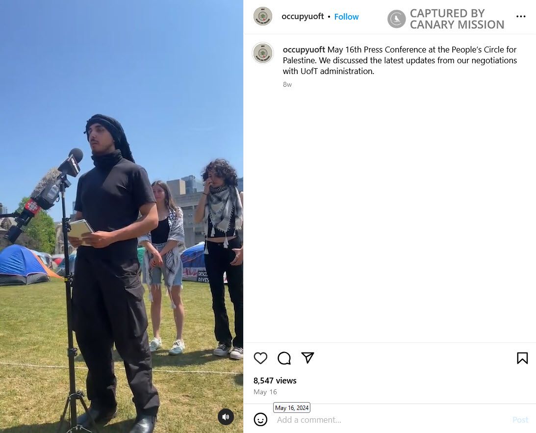 Mohammad Yassin, Instagram - May 16, 2024