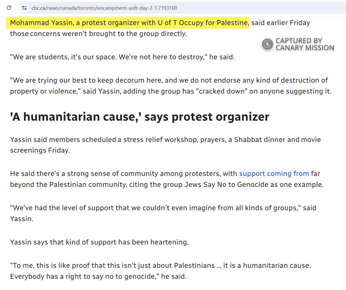 Mohammad Yassin, cbc.ca - May 3, 2024