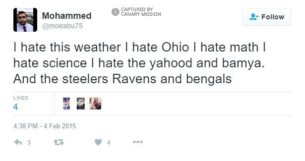 Mohammed Abuaun, Twitter - Feb 4, 2015