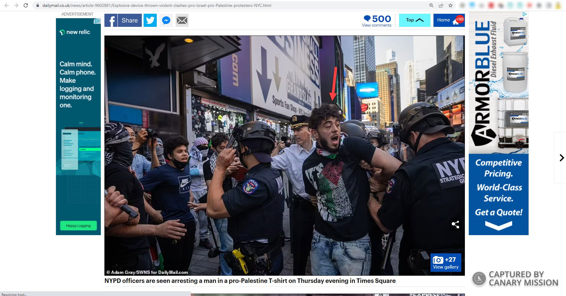 Mohammed Hammad, dailymail.co.uk - May 20, 2021