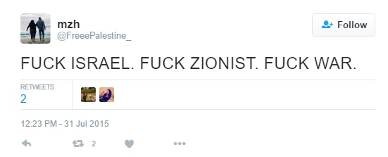 Mohammed Husein, Twitter - 31 Jul 2015