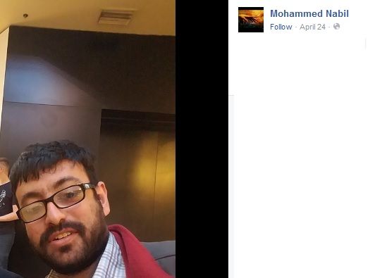 Mohammed Nabil, Facebook - 24 Apr 2016