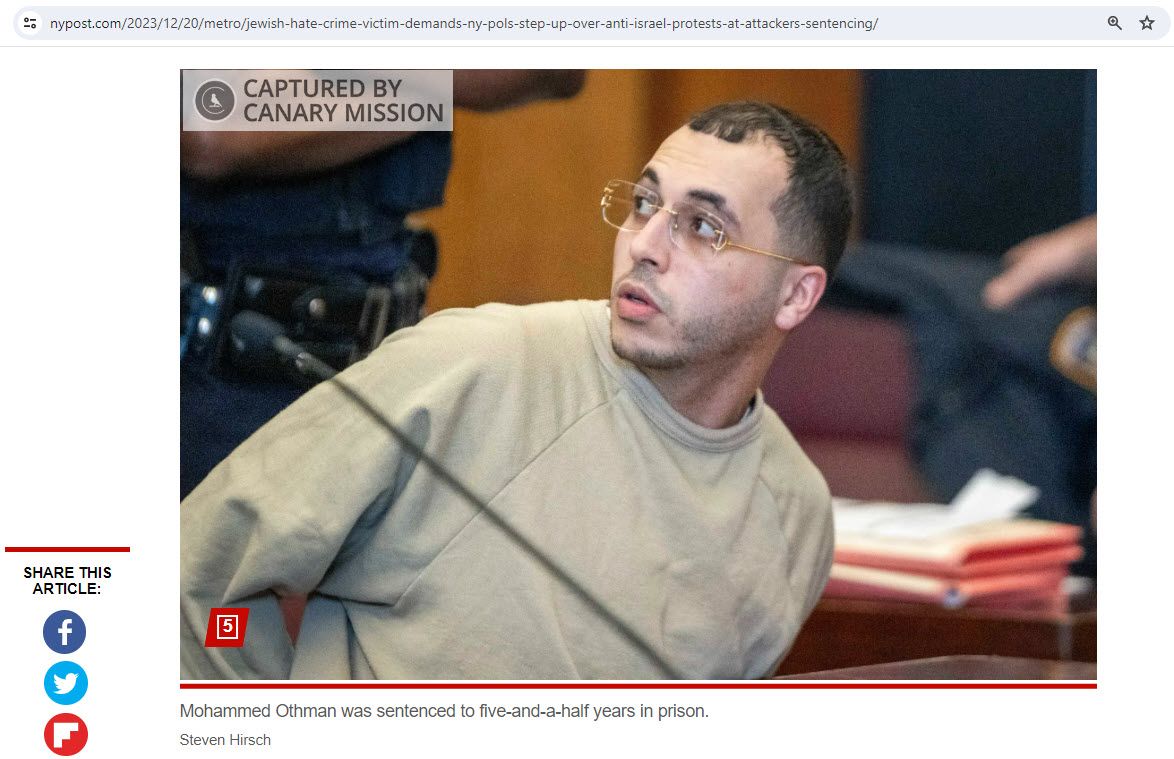 Mohammed Othman, nypost.com - Dec 20, 2023