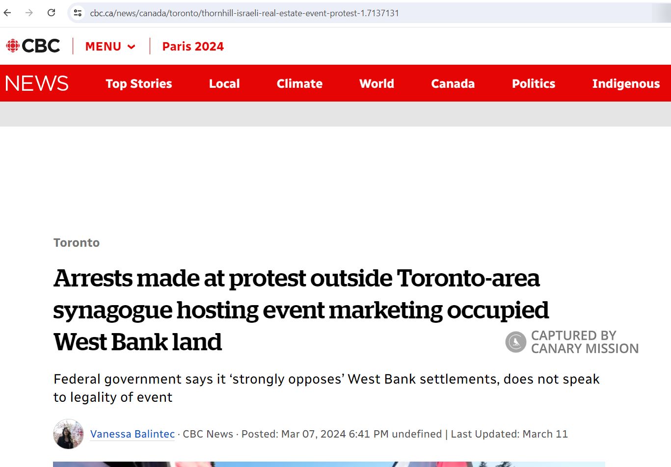 Mohammed William Shalalfeh, cbc.ca - Mar 7, 2024