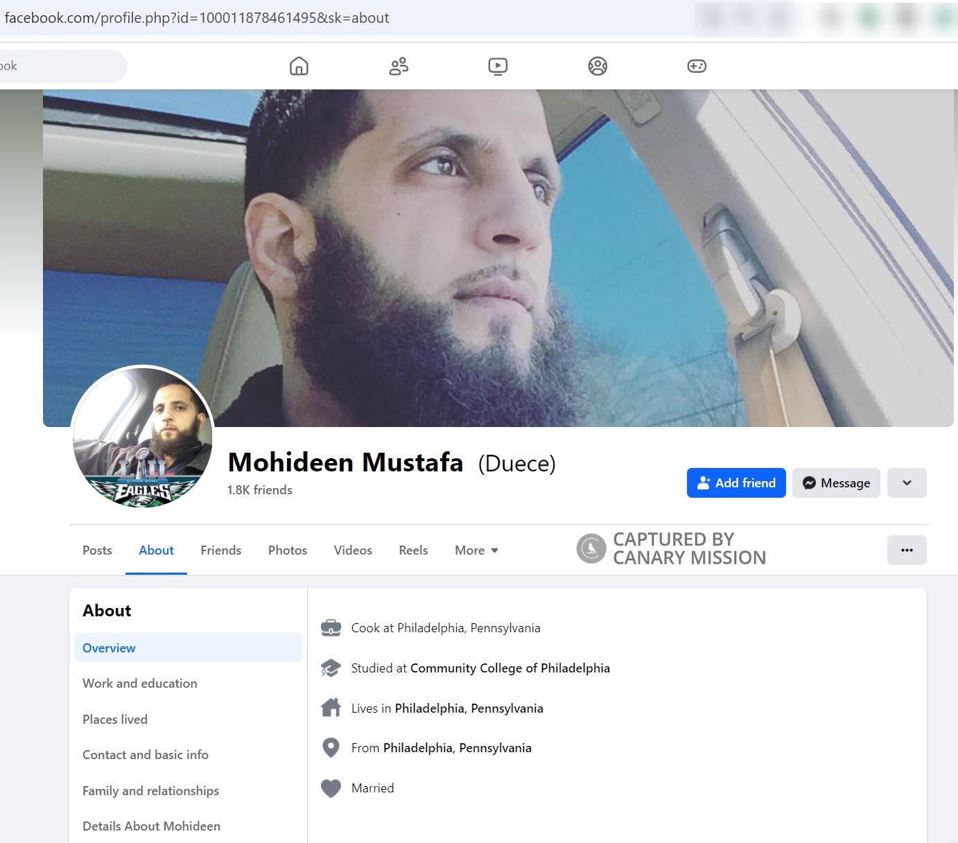 Mohideen Mustafa, Proof of Employee