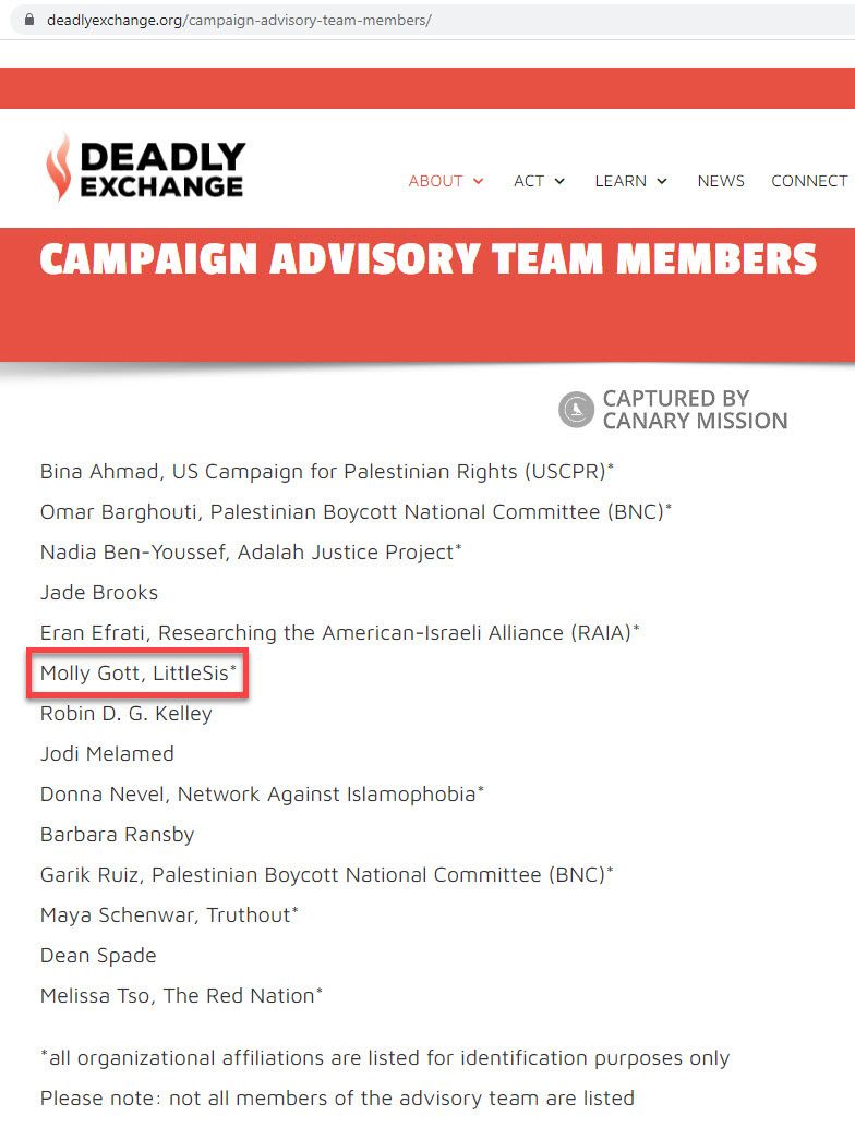 Molly Gott, deadlyexchange.org - Aug 30, 2021