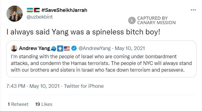 Mona Zubi, Twitter - May 10, 2021