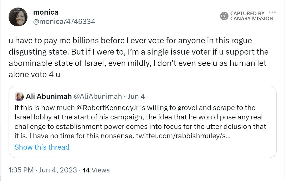 Monica Esono-Sanchez, Twitter - Jun 4, 2023