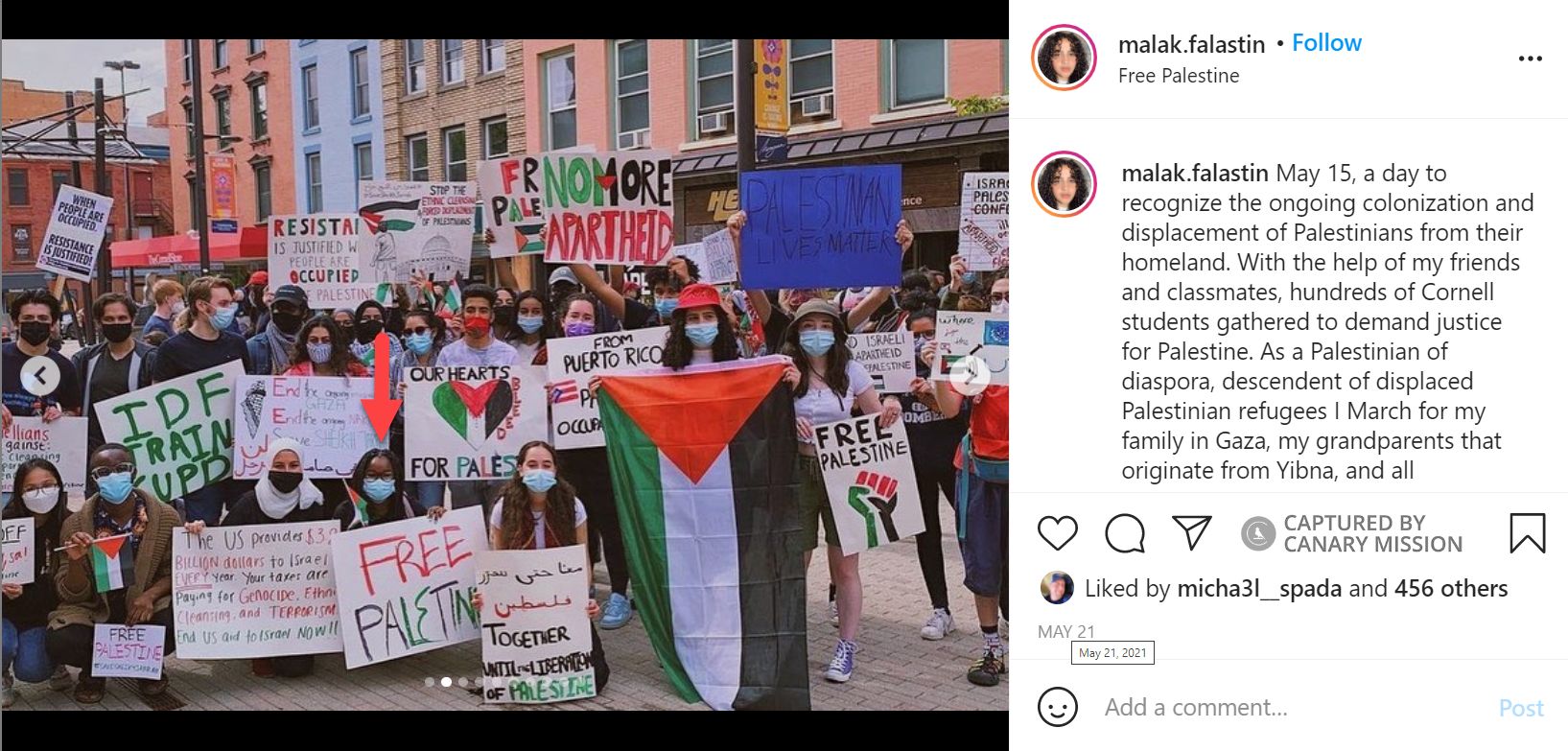 Moriah Adeghe, Instagram - May 21, 2021