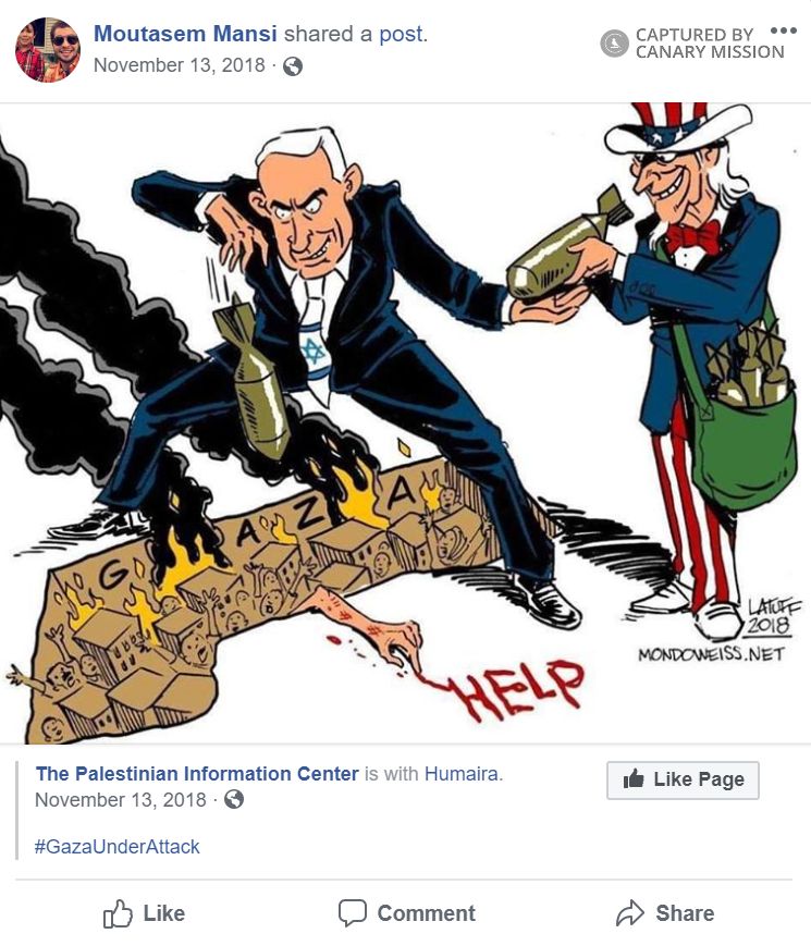 Moutasem Mansi, change.org - Nov 13, 2018