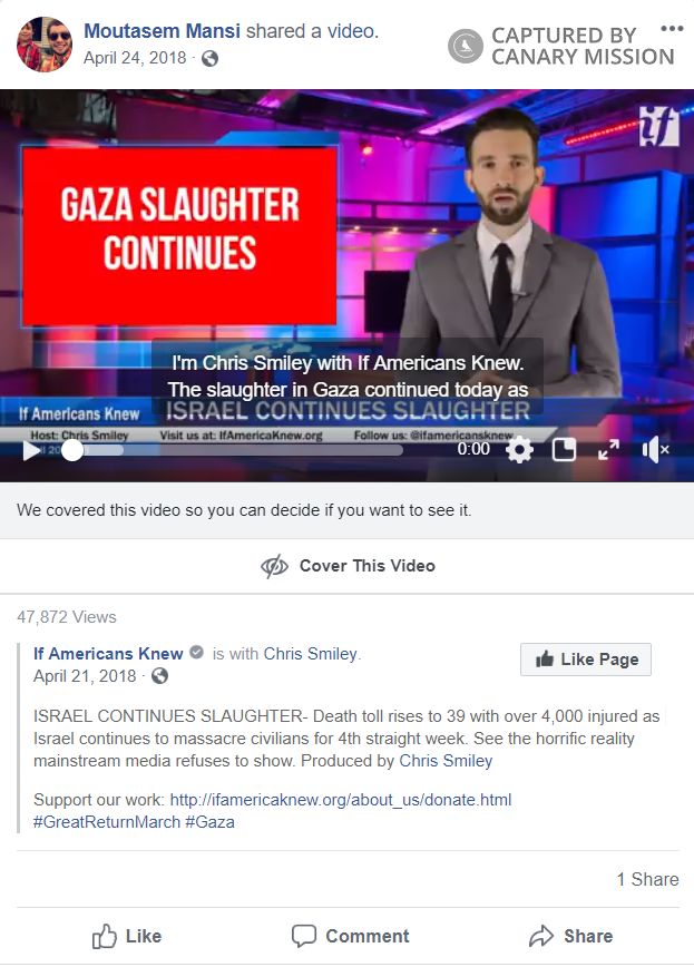 Moutasem Mansi, Facebook - Apr 24, 2018