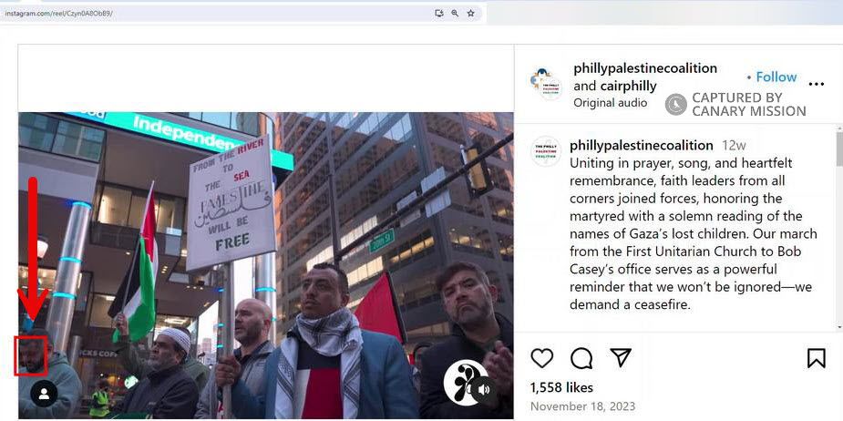 Nabil Ajaj’s protest appearance, Stand Up for Gaza Janazah & Multifaith Call to Action 1