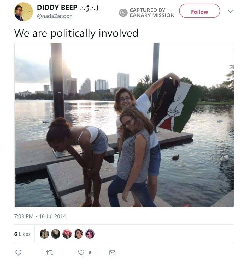Nada Zaitoon, Twitter - Jul 18, 2014