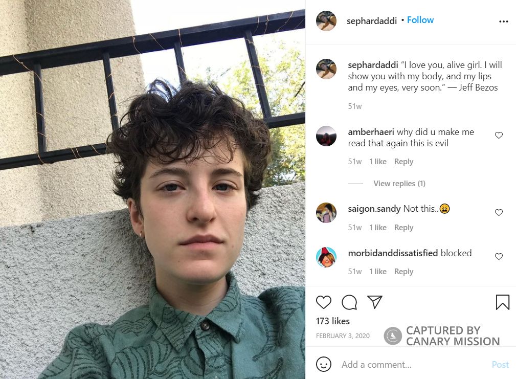 Natalie El-Hai, Instagram - Feb 3, 2020