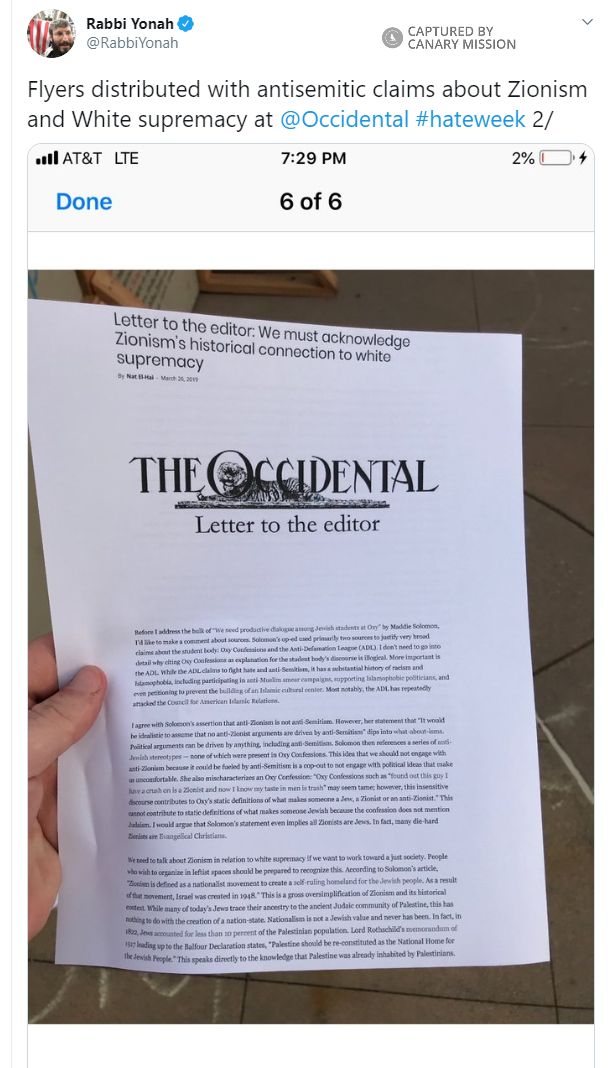 Natalie El-Hai, Twitter - Apr 8, 2019