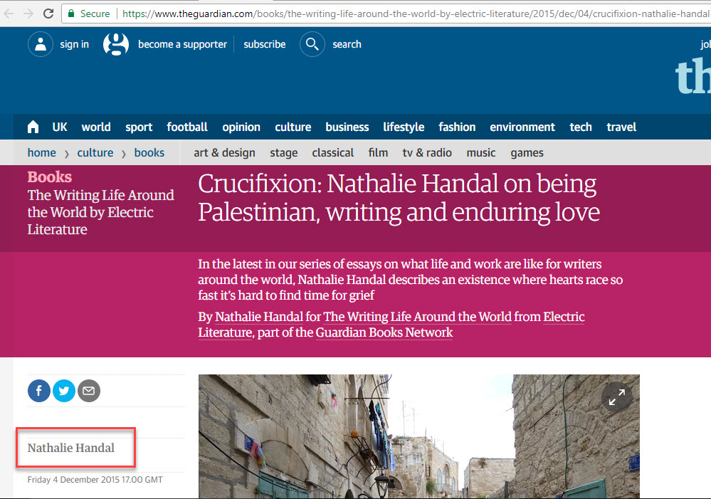 Nathalie Handal image #1