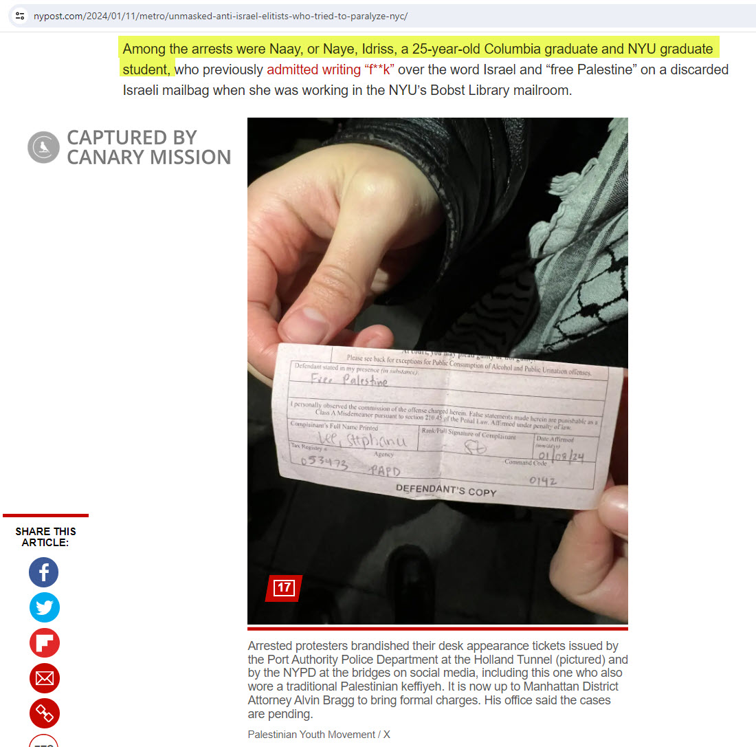 Naye Idriss, nypost.com - Jan 11, 2024