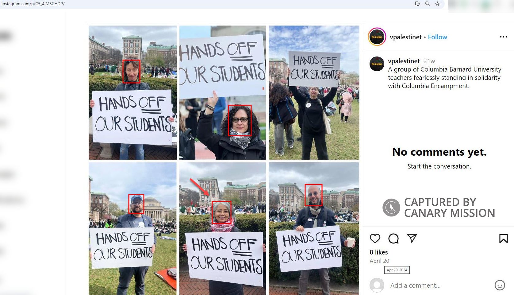 Neferti Tadiar participated in the pro-Hamas encampment at Columbia in April 2024 