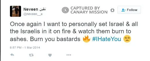 Neveen Ayesh, Twitter - Mar 1, 2014