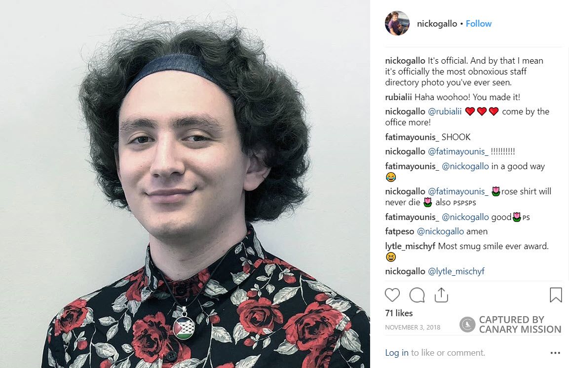 Nicholas Galloway, Instagram - Nov 3, 2018