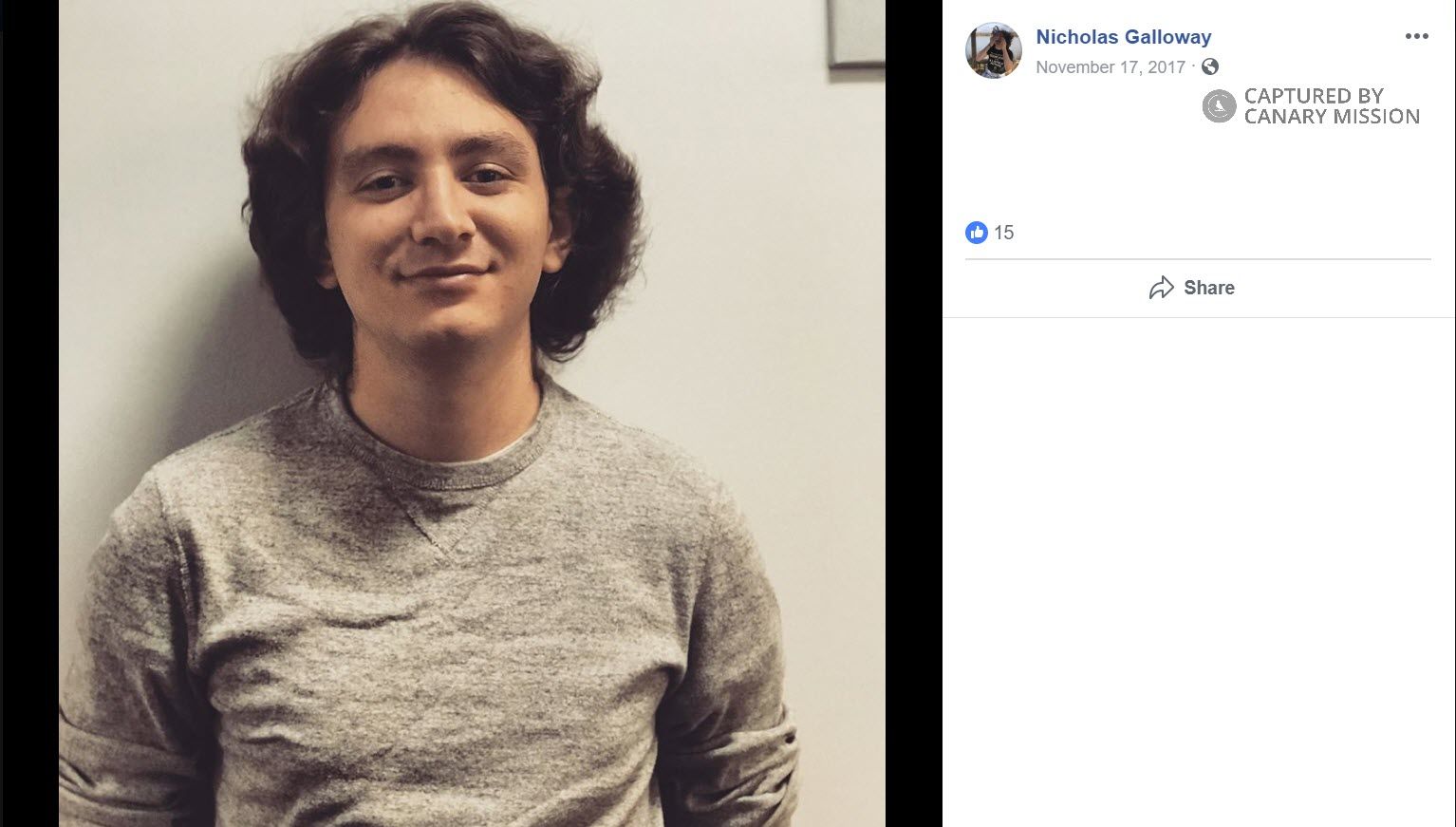 Nicholas Galloway, Facebook - Nov 17, 2017