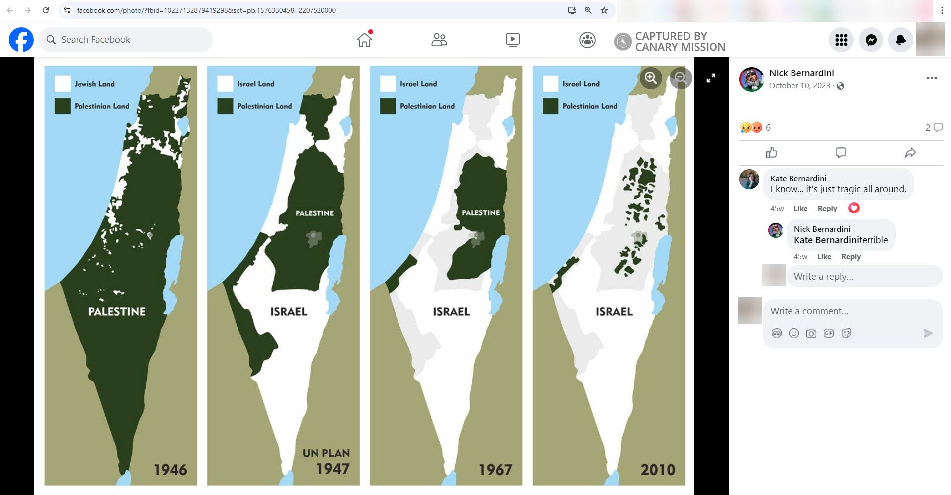 Nick Bernardini, Facebook - Oct 10, 2023