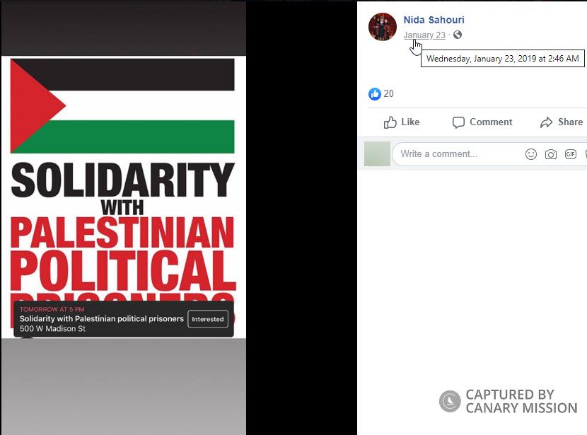 Nida Sahouri, Facebook - Jan 23, 2019