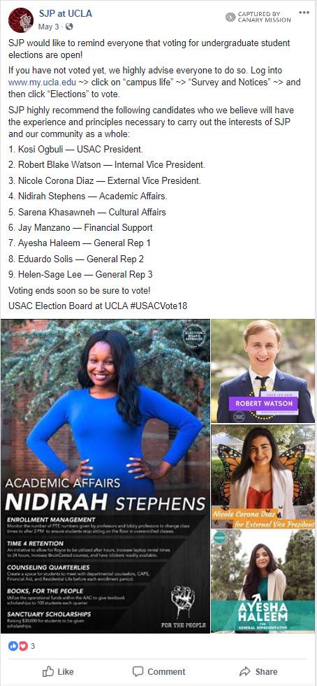 Nidirah Stephens, Facebook - May 3, 2018