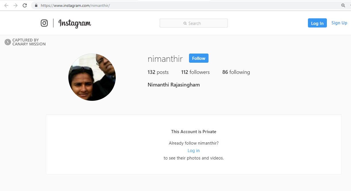 Nimanthi Rajasingham, instagram.com - Sep 8, 2019