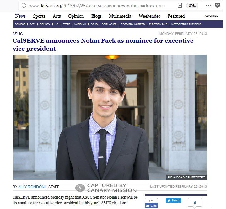 Nolan Pack, dailycal.org - Feb 25, 2013
