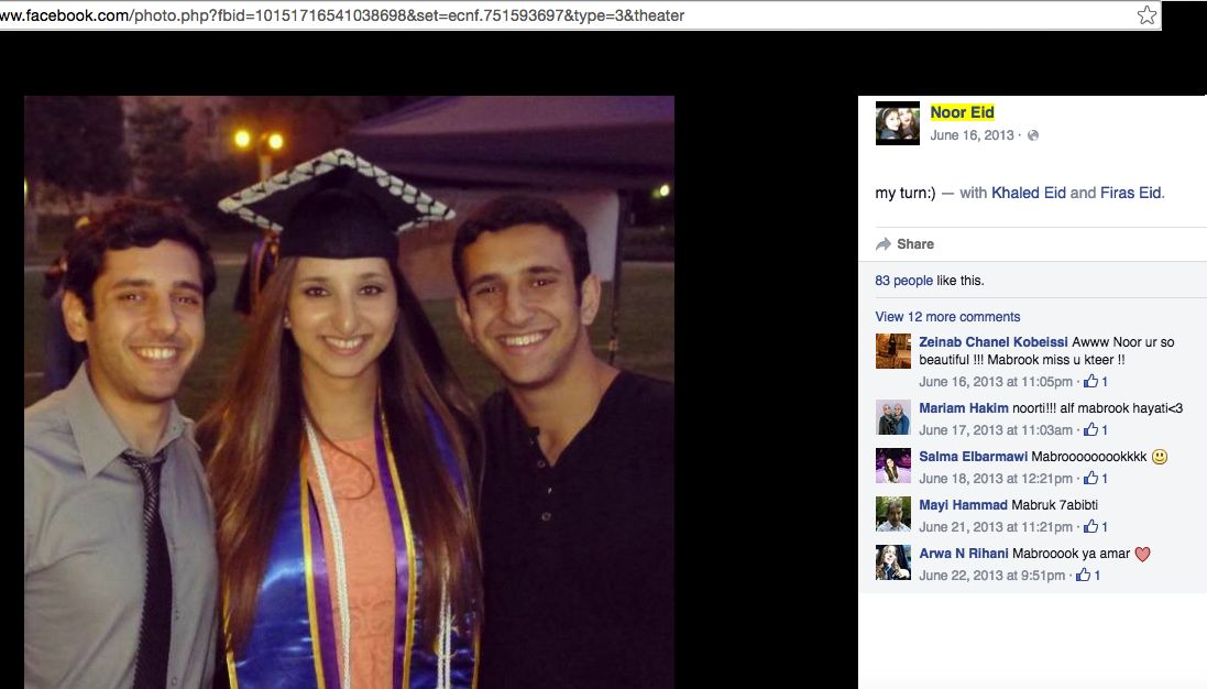Noor Eid, Facebook - 16 Jun 2013