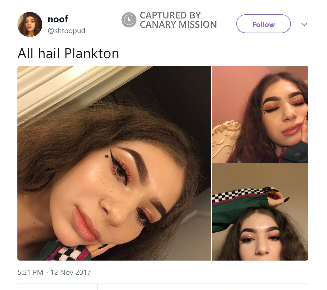 Noor Hejja, Twitter - Nov 12, 2017