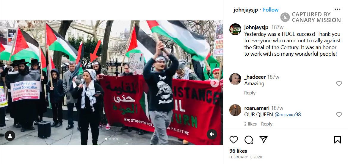 Nora Abuhamdeh, Instagram - Feb 1, 2020