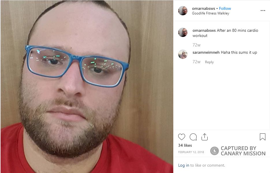 Omar Al-Sawass, Instagram - Feb 12, 2018