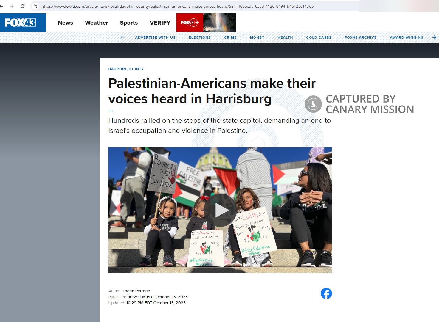 Omar Mussa, fox43.com - Oct 13, 2023