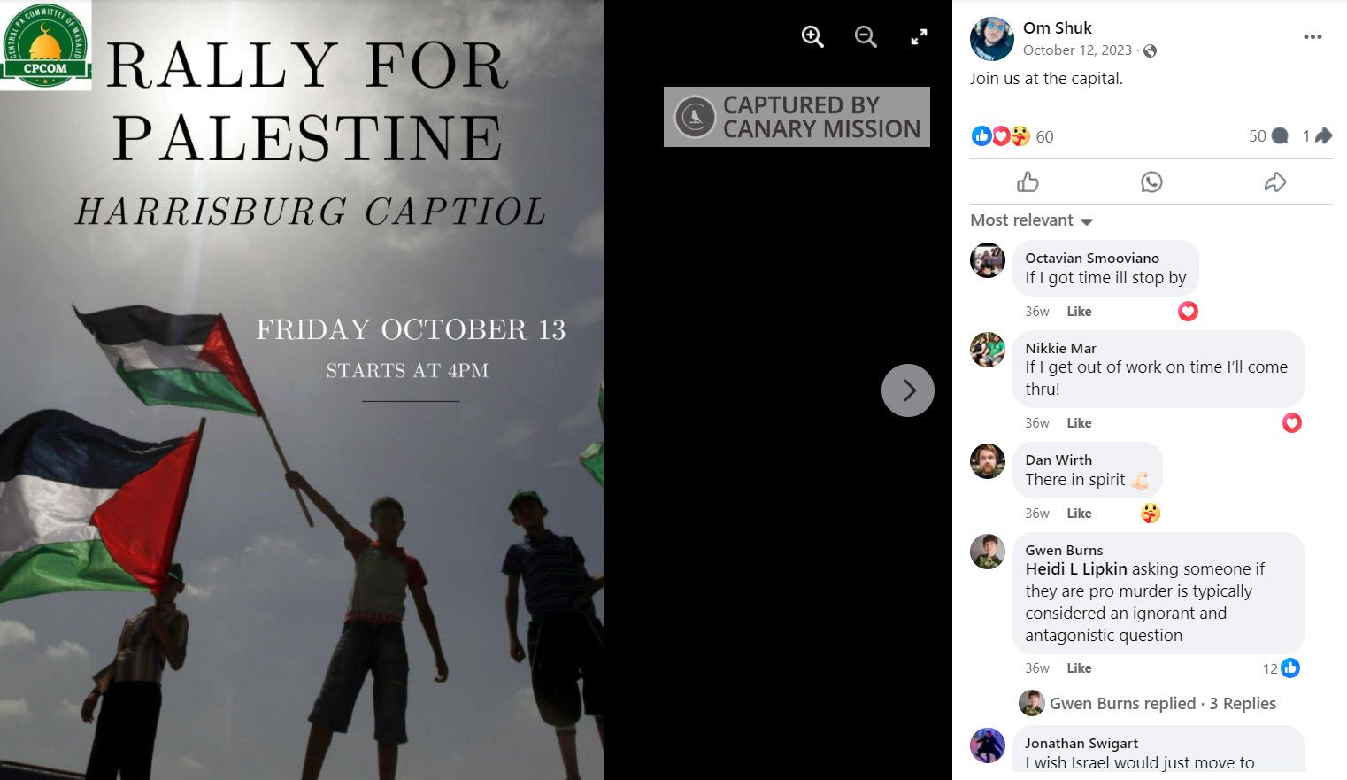 Omar Mussa, Facebook - Oct 12, 2023