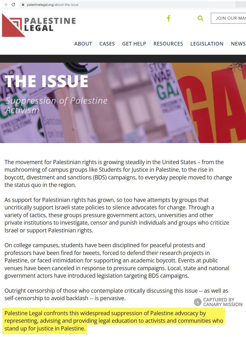 Palestine Legal image #2
