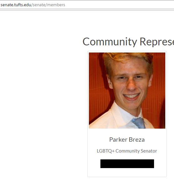 Parker Breza, senate.tufts.edu - Jun 15, 2017
