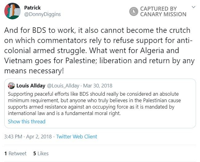 Patrick Higgins, Twitter - Apr 2, 2018